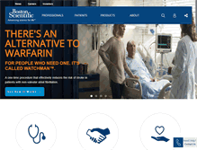 Tablet Screenshot of bostonscientific.com